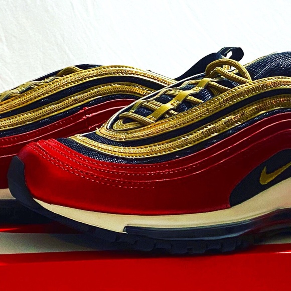 Nike Air Max 97 gold sequin - Picture 1 of 3